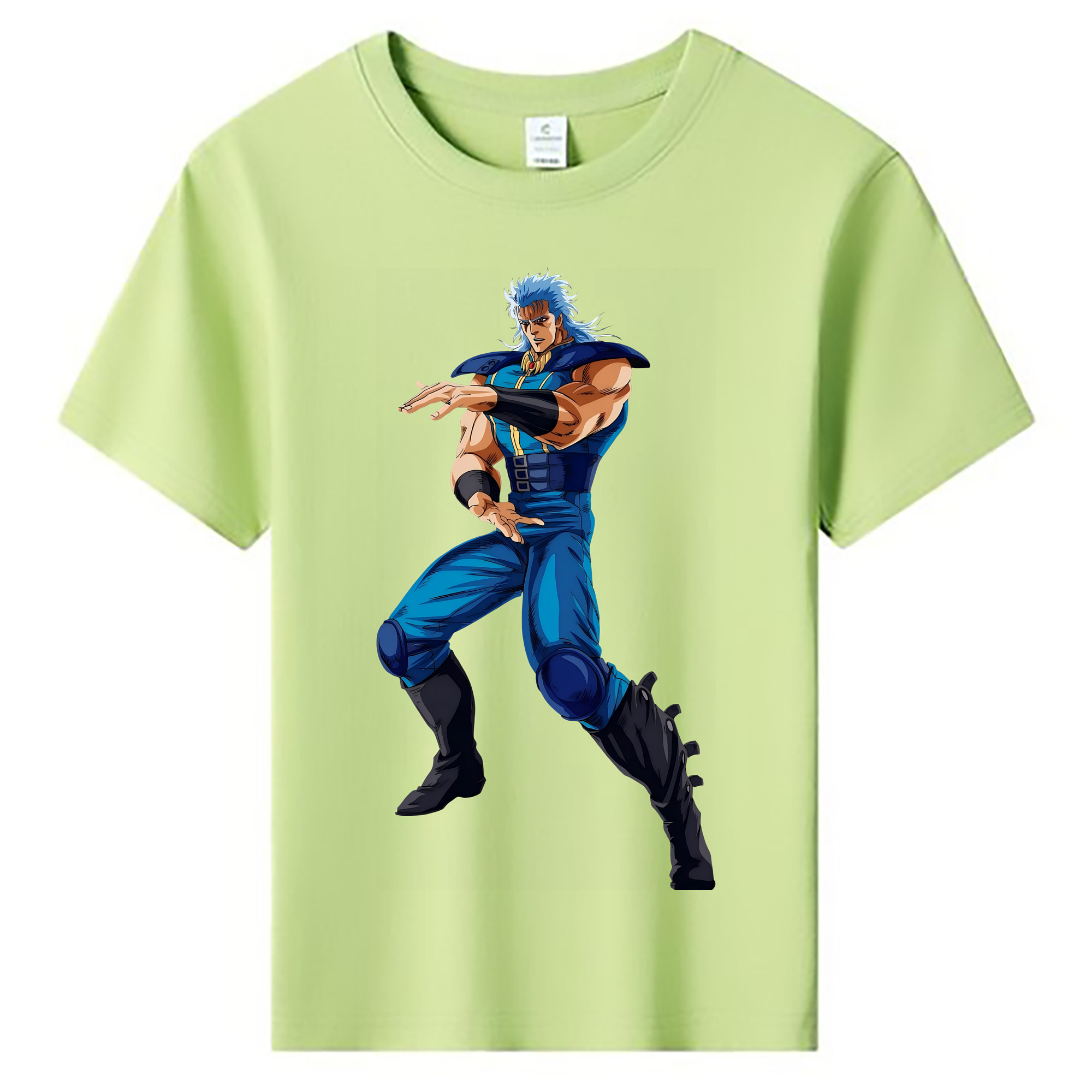 北斗の拳 Fist of the North Star 綿100％キッズTシャツ（フロントプリント）
